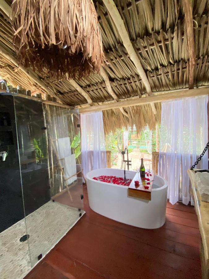 ホテル Nuscaa Boutique Tree House & Spa プエルト・モレロス エクステリア 写真