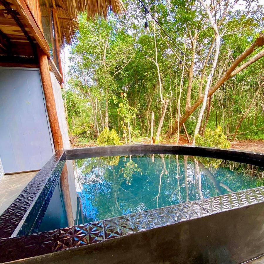 ホテル Nuscaa Boutique Tree House & Spa プエルト・モレロス エクステリア 写真